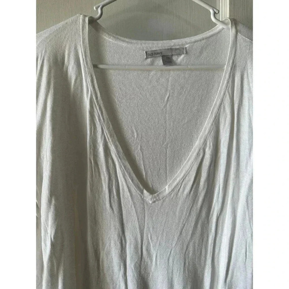 Old Navy Women’s size 2x-large white long sleeve top - Picture 6 of 8
